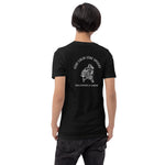 T-shirt Restez calme, restez effrayant - Noir